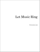 Let Music Ring SATB choral sheet music cover